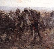 Nicolae Grigorescu Gypsies on the Road oil painting artist